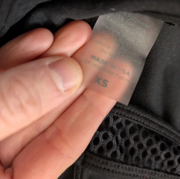 Bundle! Bombshell Sportswear Mohawk Leggings Bra Mesh Athletic Black XS S Small - Picture 7 of 10